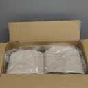 JOLLY CHEF Clamshell Take Out Food Containers, [75-Pack 9 * 6" ] To Go Containers Disposable, 100% Compostable Sugarcane To Go Boxes for Salad,Lunch