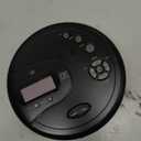 GPX PC332B Portable CD Player with Anti-Skip Protection, FM Radio and Stereo Earbuds - Black