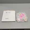 Sinload 8 Pieces Floral Princess Party Decorations Princess Theme Garland Banners Pink Gold Castle Crown Carriage Paper Cutouts for Birthday Baby Shower Favors Classroom Supplies