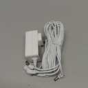 AC/DC 4.5V Power Adapter Compatible with Lemax Lighted Accessory 74707 74295 84428 94566 94527 94563 94564 64517 44241 Fits for Christmas Micro Lighting Building Decoration (White, 6 Output)