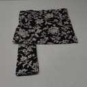 Black Floral Pillow Covers 18x18 Set of 2 Brown Cream Vintage Flower Block Print Pattern Decorative Throw Pillowcases Outdoor Rustic Farmhouse Square Cushion Cases Decor for Home Couch Sofa Bed