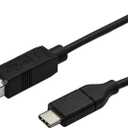 StarTech.com USB2CB3M USB C to USB B Printer Cable , 10' / 3m