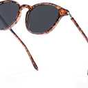 SIPHEW Classic Small Round Sunglasses for Men, Retro Sunglasses Polarized UV Protection Lens for Outdoor/Driving