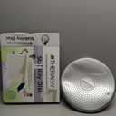 THERABAND Stability Disc, 13-Inch Silver, Latex-Free, Pre-Inflated Balance Cushion for Core Strength, Wobble Seat for Posture & Active Sitting, Wobble Disc for Office Chair or Rehab (Silver - Super Soft - Advanced)