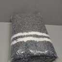 PURRUGS Bathroom Rug Non-Slip Machine Washable 30" x 46", Super Absorbent and Quick Dry Shaggy Microfiber Bath Mat, Extra Soft and Plush Bath Rug for Bathtub, Shower and Sink, Charcoal