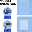 2 x 200ct Trading Card Shipping Protectors - 3.5" x 4.5" White Graded Card Sleeves for Mailing, Premium Lightweight & Reusable Shipping Supplies for Top Loaders, Semi-Rigids, Plastic Card Protector