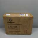 Famiware Saturn Dinnerware Sets, Plates and Bowls Sets for 4, 12 Pieces Stoneware Dish Set - Chip and Scratch Resistant, Microwave and Dishwasher Safe Tableware Set, Vanilla White with Rim