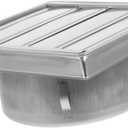 Stainless Steel Louvered Vent Cover Adjustable Air Vent for Exterior Wall Use Sleek Design for Residential and Commercial Buildings Efficient Ventilation