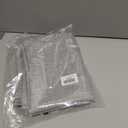 Hiasan Faux Linen Square Tablecloth - Wrinkle and Stain Resistant Washable Table Cloth for Kitchen Dining Room Holiday Table Cover for Dinner, Light Grey, 60 x 60 Inch