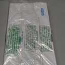 Wireless Keyboard and Mouse Combo, Full-Sized Wireless Keyboard and Adjustable DPI Mouse, 2.4GHz USB Receiver, Keyboard and Mouse for PC, Windows, Desktop, Laptop (Mint Green and White)