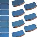 3x18 Inch Sanding Belts 21 Pcs 7 Grits Sizes (3 Each of 40/60/80/120/150/240/400 Grits) Heavy Duty Belt Sander Zirconia Belt Sander Paper for Wood, Metal, Stainless Steel, Cars, and Furniture