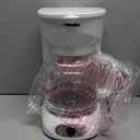 MUELLER HOME 12-Cup White Coffee Maker - Borosilicate Carafe, Auto-Off, Reusable Filter, Anti-Drip, Keep-Warm Function, Clear Water Level Window, White Kitchen Accessories