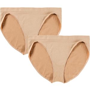Girls and Women Dance Undergarment Ballet Briefs Nude Camisole Leotard Seamless Underwear,Adjustable Straps (8-12 Years, Girls Nude-brief)