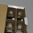 GE 60 Watt EQ A19 Classic Crystal Clear Soft White Medium Base (e-26) Dimmable LED Light Bulb 8-Pack