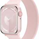 Silicone Solo Loop Bands Compatible with Watch Band 38mm 40mm 41mm 42mm 44mm 45mm 46mm 49mm, Sport Stretchy Strap Soft Replacement Wristband for iWatch Ultra 3 2 1 Series 11 10 9 8 SE 7 6 5 4