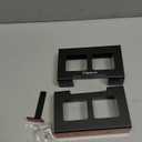 No Drill Aluminum Universal Under Desk Mount Holder for Xbox Series S, Xbox One S/X, Xbox 360, PS4 Slim/Pro, Desktop Mini PC with Adhesive (Black)