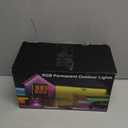 MuliVid 150Ft Permanent Outdoor Lights,Smart RGB Outdoor Lights with Remote APP Control, IP67 Waterproof Outside Light for House for Christmas, Halloween, Holiday, Party, Daily