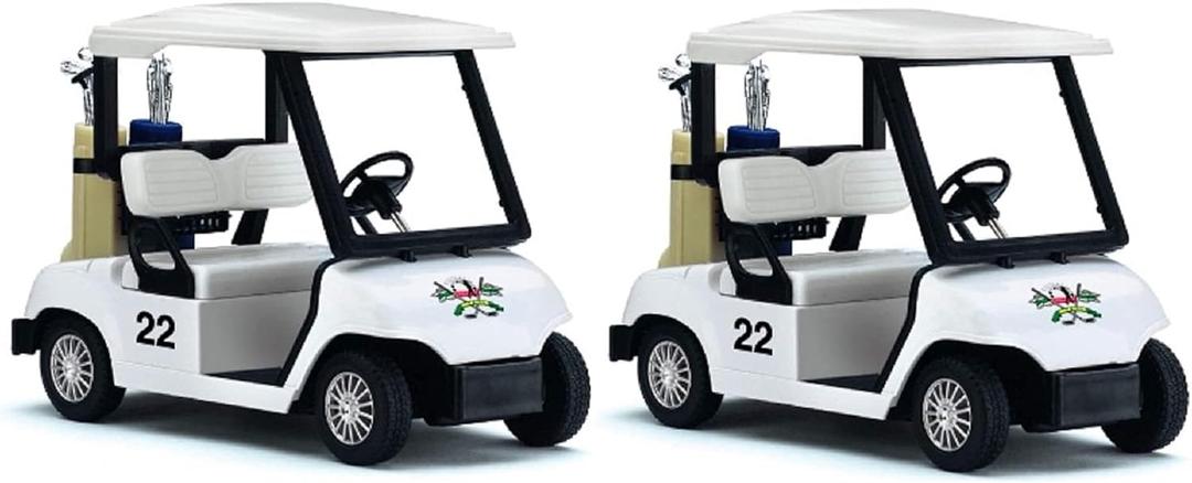 KiNSFUN Pull Back Action Golf Cart 2 Set