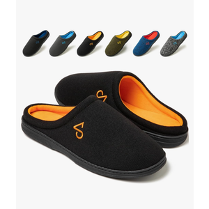 Men's Cozy House Slippers Indoor Shoes Memory Foam Insoles & Rubber Soles