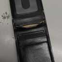 KIHUWEY Compatible with iPhone 13 Mini Case Wallet with Credit Card Holder, Premium Leather Magnetic Clasp Kickstand Heavy Duty Protective Cover for iPhone 13 Mini 5.4 Inch(Black)