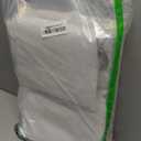 H.VERSAILTEX Linen Curtains 100% Blackout Curtains for Bedroom 96 inch Long Full Light Blocking Nature Linen Blended Window Curtains for Living Room Nickel Grommet (2 Panels, Heathered White)