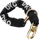 OKG Maximum Heavy Duty Security Chain 2.6 ft x 1/2 in Thick, Hardened Alloy Steel Lock Chain, Cut Proof Chain Ideal for Motorcycles, E-Cargo Bike, and Garage Security, Ultra Protection (No Lock) (COLOR ZINC)