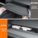 2026 RAV 4 Co-Pilot Front Organizer Tray Compatible with Toyota 2026 RAV 4 XSE GR Sport Hybrid Limited XLE Woodland 2026 RAV 4 Interior Accessories, High Grade Silicone Material