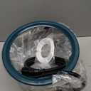 6.5L Heated Water Bowl, Stainless Steel Outdoor Heated Dog Bowl with Anti-Chew Cord, Large Capacity Heated Pet Slow Drinking Dish Provide Warm Water in Winter for Dogs