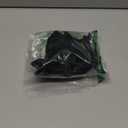 Waterproof Rain Shoe Covers, Silicone Overshoes with Zipper Non-slip Galoshes for Men and Women (L(Women 7.5-10.5,Men 6.5-9), Black)