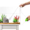 Luigi's Fish Tank Cleaner - Gravel Pump Vacuum for Aquarium - Hand Siphon Hose to Remove and Change Water or Sand in Minutes - Aquarium Cleaning Tools