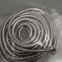 Garden Hose 100FT, Water Hose with 10 Function Nozzle, Garden Hose Metal with Leak-proof Connectors, Kink-Free & Ultra Flexible, Rust/Pet/Puncture Proof for Lawn, Yard, RV, Car Wash, 550PSI