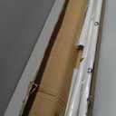 Heavy Duty Tension Curtain Rod by EZFurni, 42 to 123 Inches, Anti-Slip Spring Loaded Curtain Rods No Drilling, Apartment Renter Friendly Tension Rods for Windows, Bathroom, Patio, Room Divider, White