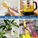 Labelwell 6-Pack 12mm 0.47 Laminated Multi Color Compatible for TZe-231 TZe231 MQ531 MQP35 MQG35 MQL35 MQ835 TZ Tape for P Touch PT-H110 D210 D220 D400, White/Blue/Blue/Green/Sliver/Gold