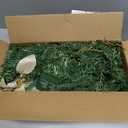 9FT Prelit Artificial Christmas Garland with Dual Color LED Lights and Timer by Remote Control and Batteries Operated for Mantle Stairs Fireplace Door Xmas Decoration, Indoor Outdoor, Green