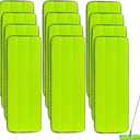 Replacement Microfiber Mop Pads for Libman Rinse 'n Wring Mop and Bucket System, Washable Reusable Wet & Dry Cleaning Refill Head for Multi-Surface Floor-12 Pack