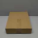 Drydiet 2 Pcs Winter Snowflake Double Layer Doormats, Non Slip Christmas Holiday Entry Rugs, 36'' x 24'' Fabric Welcome Mat 29'' x 17'' Coir Doormat for Front Porch Indoor Outdoor Decor