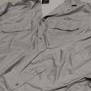 Pudolla Men's Sun Protection Fishing Shirt Lightweight Long Sleeve UPF 50+ Hiking Shirt for Men Outdoor Travel with Pockets, Cool Grey, XL