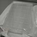 2 Pack DND Dice Storage Box Each 24 Grids Polyhedral Dice Organizer with Removable Dividers Holding Up to 1600 Dices Small Craft Containers for Dice Collectors or RPG D&D Games (Box only)