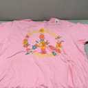 Flower Peace Sign T Shirts Cute Boy Girl Kids Short Sleeve Cotton Tees Female 3XL
