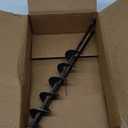 3x24 Inch Auger Drill Bit for Planting - Easy Planter Garden Auger - Bulb & Bedding Plant Augers - Post Hole Digger for 3/ 8”Hex Drive Drill