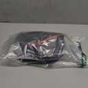 Guinea Pig Carrier Fleece Sugar Glider Bonding Pouch Soft Comfortable Going Out Small pet Travel Sleeping Bag with Adjustable Strap, Breathable Mesh Window and Removable Mat for Hedgehogs, Kittens (L2, Black)