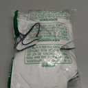 DAUAOTO Euro Shams 26"x26" Square Pillow Cushion Cover 2 Pieces Set Microfiber (White with Decorative Navy Piping)