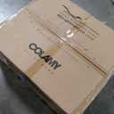 COLAMY Ergonomic Mesh Office Chair with Footrest, High Back Computer Executive Desk Chair with Headrest and 4D Flip-up Armrests, Adjustable Tilt Lock and Lumbar Support-Grey