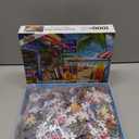 Beach Shop Puzzles for Adults 1000 Pieces Summer Surf Shack Puzzle for Adults Jigsaw Puzzles 1000 Pieces with Letters on Back Hard Impossible Difficult challenging Family Puzzle (27.5"x19.6")