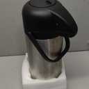 Coffee Carafe for Keeping Hot - 102oz/3L Airpot Coffee Dispenser with Pump - Insulated Stainless Steel Hot Beverage Dispenser for Parties - Thermal Carafe for Hot Drinks Water Tea Chocolate