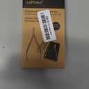 LePinko Salon-Quality Cuticle Trimmer with Cuticle Pusher, Super Labor-saving Cuticle Cutter, Sharp Cuticle Clippers for Manicurist, Professional Pedicure Manicure Nail Care Tool, 5mm Jaw (Silver)