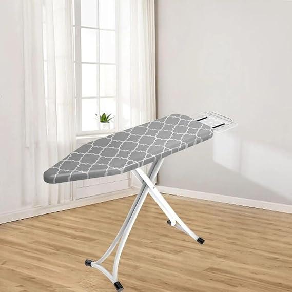 RAINHOL Ironing Board Cover and Pad 15x54, Full Size Extra Thick Padded Iron Board Cover with Aluminum Coated, Non Stick Stain and Scorch Resistant, Elastic Edge, Standard Size