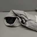 Small Indoor Air Conditioner Cover Window AC Unit Cover with Drawstring Double Insulation for Inside(17"x13"x3.5") (Gray)