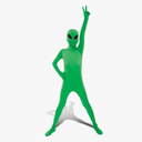 Morphsuits Glow Alien Kids Fancy Dress Costume Size S