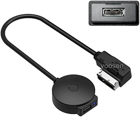 YOOSEN Bluetooth Adapter Cable for Mercedes Benz Media Inerface MMI System Pair USB Android iPhone iPad iPod Touch Smartphone etc.